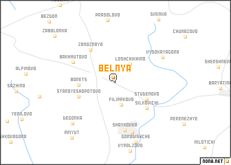 map of Bel\