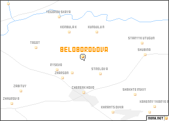 map of Beloborodova