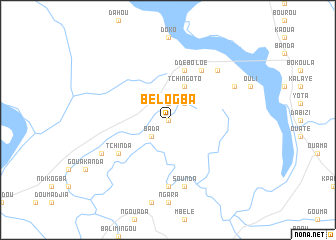 map of Bélogba