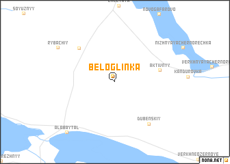 map of Beloglinka