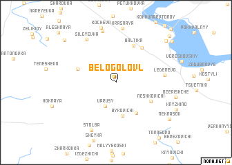 map of Belogolovl