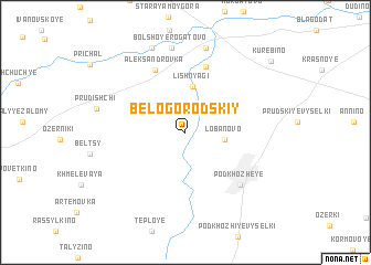map of Belogorodskiy