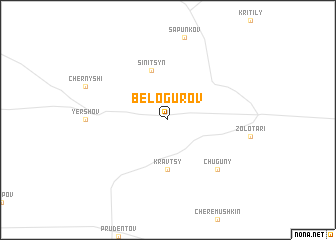 map of Belogurov