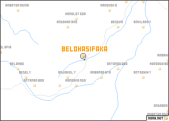 map of Belohasifaka