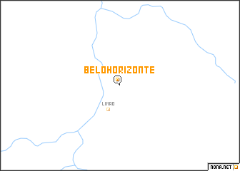 map of Belo Horizonte