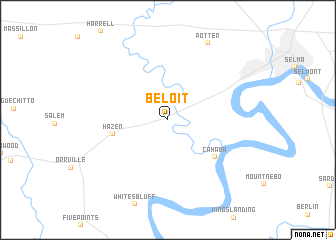 map of Beloit