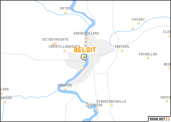 map of Beloit