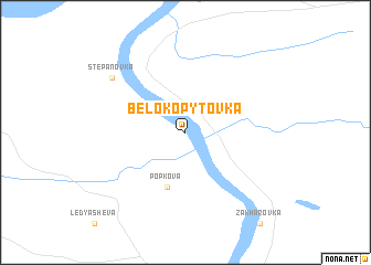 map of Belokopytovka