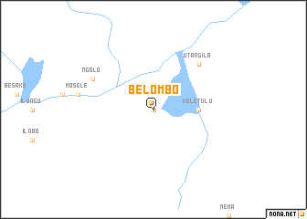 map of Belombo