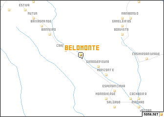 map of Belo Monte