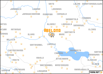map of Belona