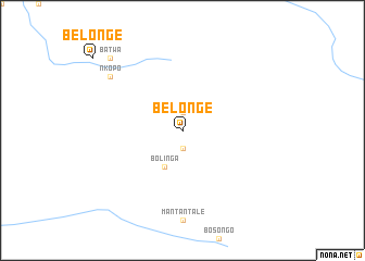 map of Belonge