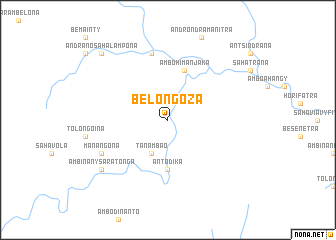 map of Belongoza