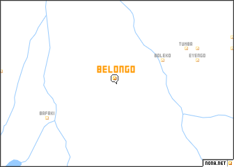 map of Belongo