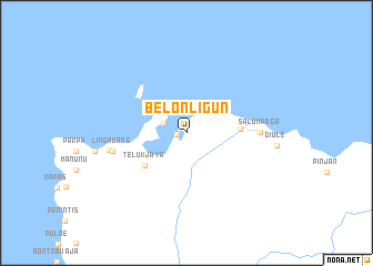 map of Belonligun