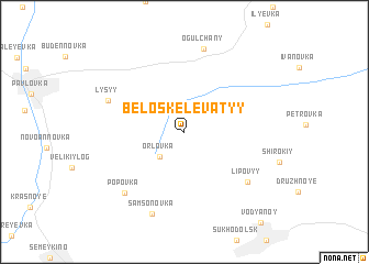 map of Belo-Skelevatyy