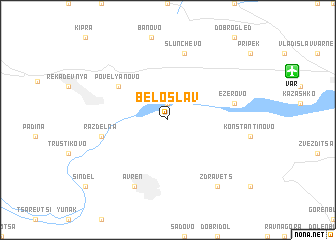 map of Beloslav