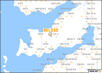 map of Beloso