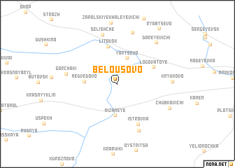 map of Belousovo