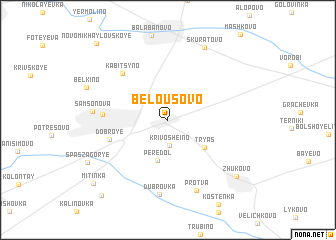 map of Belousovo