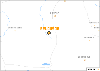 map of Belousov