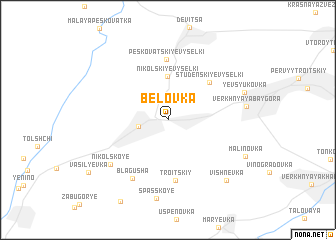 map of Belovka