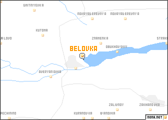 map of Belovka