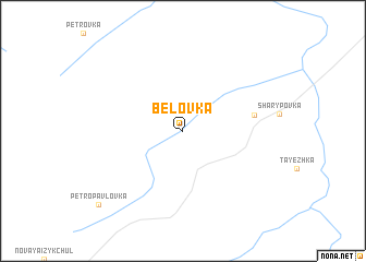 map of Belovka