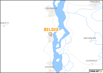 map of Belovo