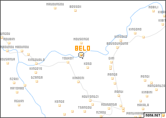 map of Belo