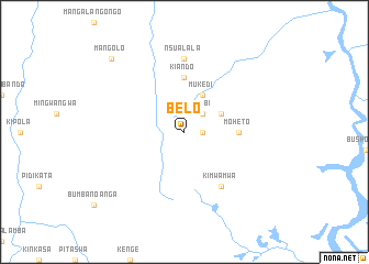 map of Belo