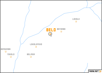 map of Belo