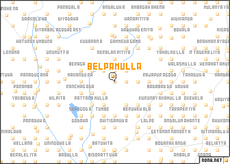 map of Belpamulla