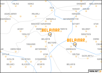 map of Belpınar