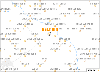 map of Belrain
