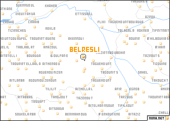 map of Bel Resli