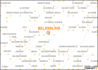 map of Bel Rhalmia