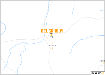 map of Bèlsa Kouy