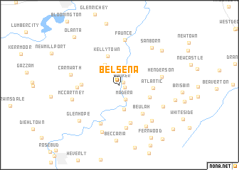 map of Belsena