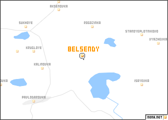 map of Bel\