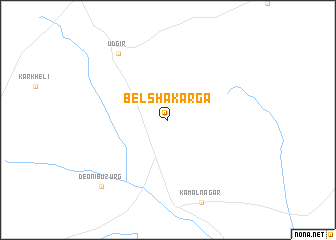 map of Belshakarga