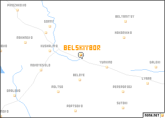 map of Bel\