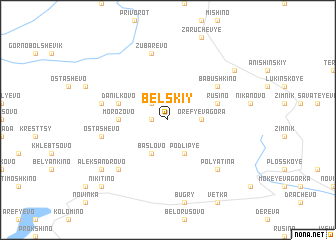 map of Bel\