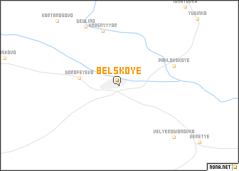 map of Bel\