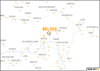 map of Belsko