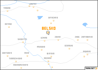 map of Bel\