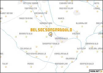 map of Belsőcsongráddůlő