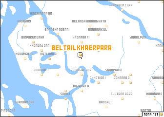 map of Beltail Khaerpāra