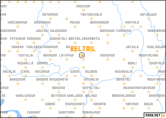 map of Beltail