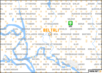 map of Beltali